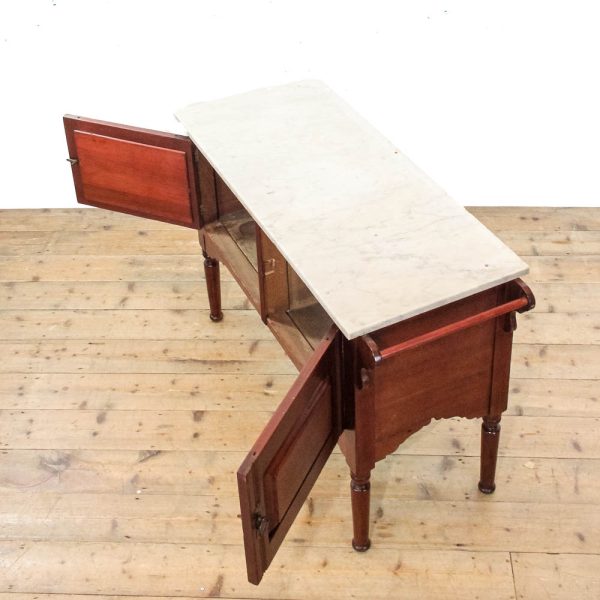 M-6273 Antique Edwardian Marble Top Washstand penderyn antiques (5)