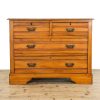 M-6306 Antique Edwardian Satinwood Chest of Drawers penderyn antiques (1)