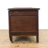 M-6308 Antique Carved and Inlaid Oak Coffer pedneryn antiques (3)