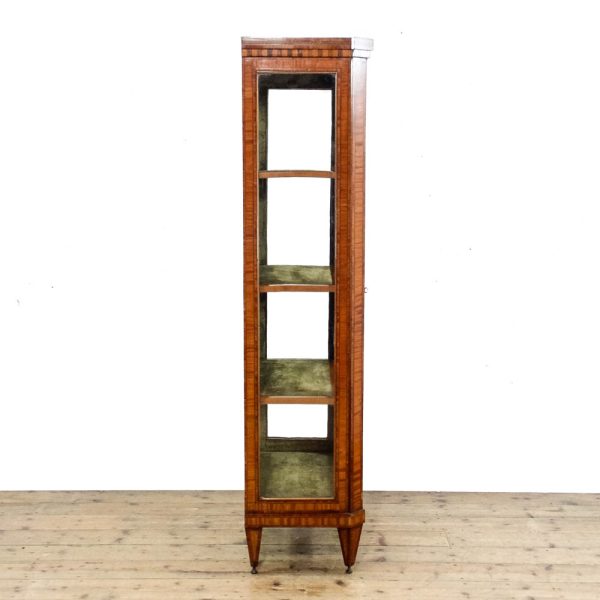 M-6315 Antique Inlaid Kingswood Display Cabinet penderyn antiques (2)