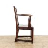 M-6327 Antique Georgian Elm Elbow Chair pedneryn antiques (2)