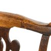 M-6327 Antique Georgian Elm Elbow Chair pedneryn antiques (9)
