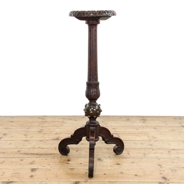 M-6368 Early 20th Century Oak Jardinere penderyn antiques (2)