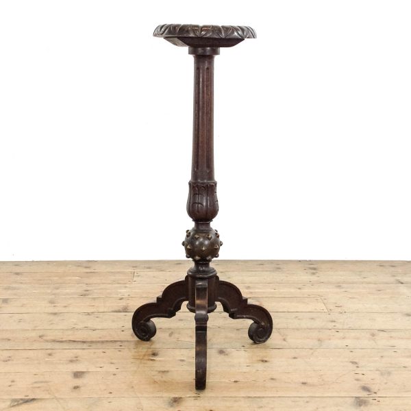 M-6368 Early 20th Century Oak Jardinere penderyn antiques (3)