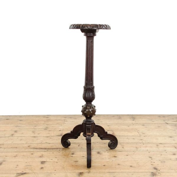 M-6368 Early 20th Century Oak Jardinere penderyn antiques (4)