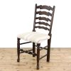 M-6386 Set of Four Upholstered and Oak Chairs penderyn antiques (3)