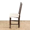 M-6386 Set of Four Upholstered and Oak Chairs penderyn antiques (7)