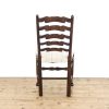 M-6387 Set of Four Upholstered and Oak Chairs penderyn antiques (7)