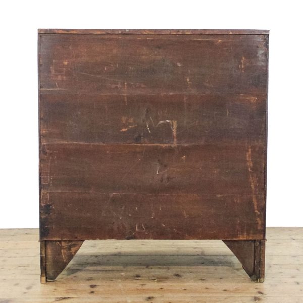 M-6326 Antique Regency Mahogany Bow Front Chest of Drawers penderyn antiques 3