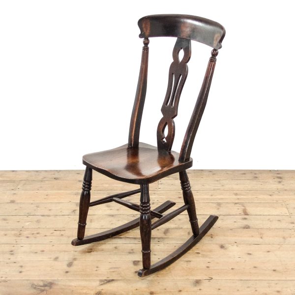 M-6402 Antique Victorian Windsor Rocking Chair penderyn antiques 1