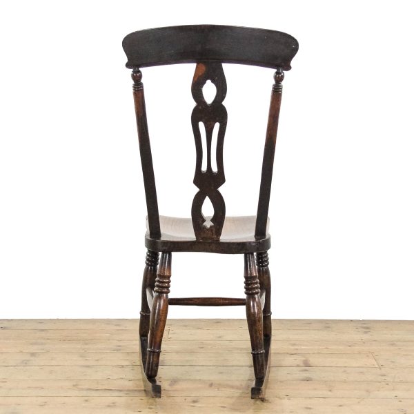 M-6402 Antique Victorian Windsor Rocking Chair penderyn antiques 4