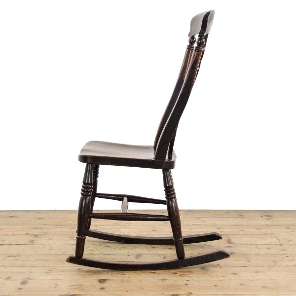 M-6402 Antique Victorian Windsor Rocking Chair penderyn antiques 5