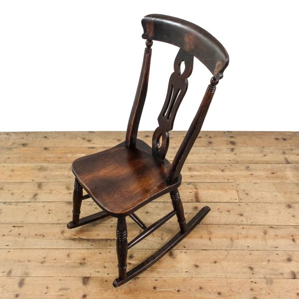 M-6402 Antique Victorian Windsor Rocking Chair penderyn antiques 6