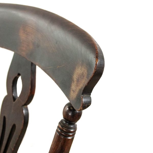 M-6402 Antique Victorian Windsor Rocking Chair penderyn antiques 7
