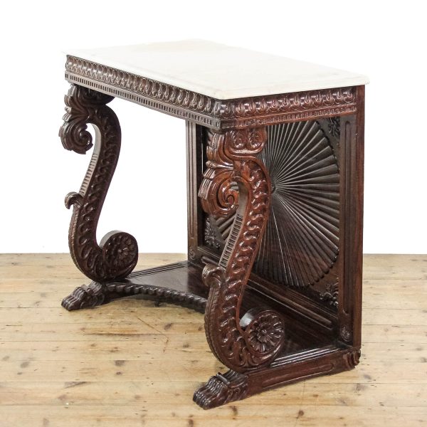 M-6406 Mid-19th Century Anglo-Indian Pier Table penderyn antiques (1)