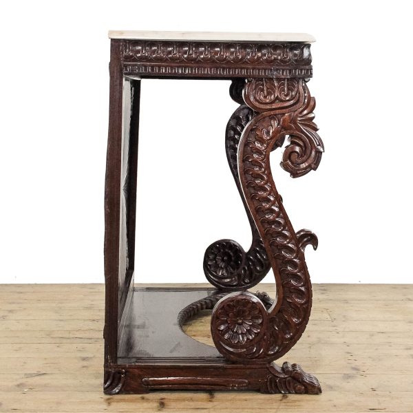 M-6406 Mid-19th Century Anglo-Indian Pier Table penderyn antiques 3