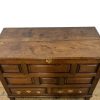 M-4120 18th Century Antique Joined Oak Mule Chest (2)