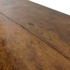 M-4120 18th Century Antique Joined Oak Mule Chest (3)