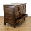 M-4120 18th Century Antique Joined Oak Mule Chest (5)