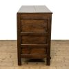 M-4120 18th Century Antique Joined Oak Mule Chest (6)