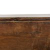 M-4120 18th Century Antique Joined Oak Mule Chest (8)