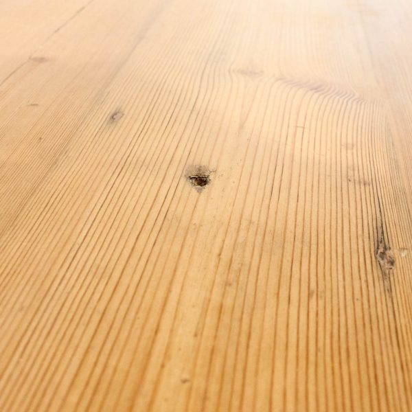 M-6323 Large Vintage Pine Gateleg Dining Table penderyn antiques (10)