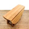 M-6323 Large Vintage Pine Gateleg Dining Table penderyn antiques (6)