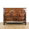 M-6343 Antique 18th Century Welsh Oak Mule Chest penderyn antiques (1)