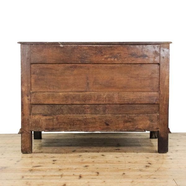 M-6343 Antique 18th Century Welsh Oak Mule Chest penderyn antiques (3)