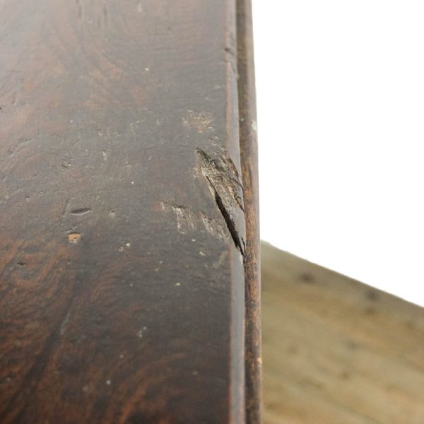 M-6343 Antique 18th Century Welsh Oak Mule Chest penderyn antiques (8)