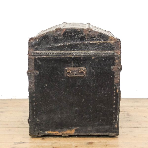 M-6353A Vintage Domed Trunk penderyn antiques (4)