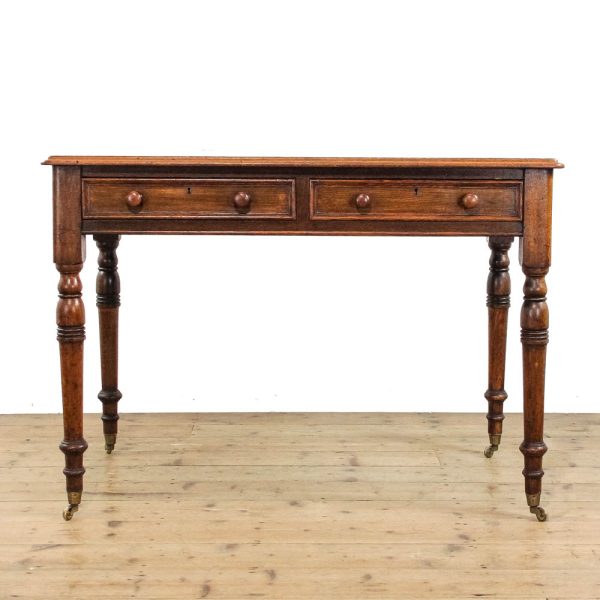 M-6356 Antique Victorian Oak Desk penderyn antiques (1)