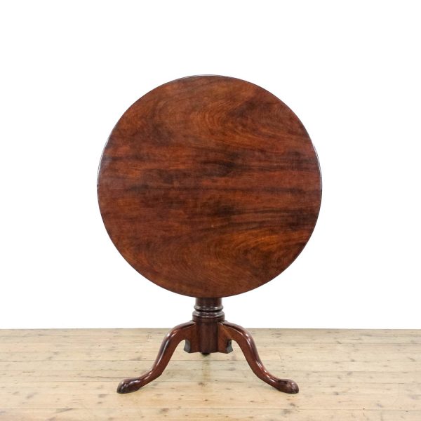 M-6365 Antique Mahogany Tilt Top Table penderyn antiques (2)
