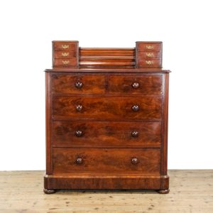 M-6370 Antique Mahogany Chest of Drawers penderyn antiques (1)