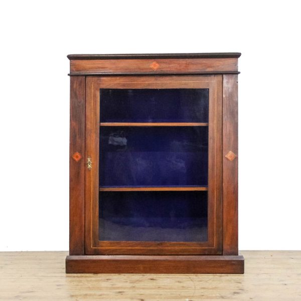 M-6371 Antique Victorian Walnut Side Cabinet penderyn antiques (1)