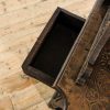 M-6378 Antique Oak Dropleaf Side Table penderyn antiques (13)