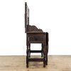 M-6378 Antique Oak Dropleaf Side Table penderyn antiques (3)