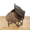 M-6378 Antique Oak Dropleaf Side Table penderyn antiques (6)