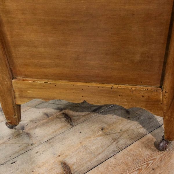 M-6395 Antique Edwardian Walnut Marble Top Washstand penderyn antiques (8)
