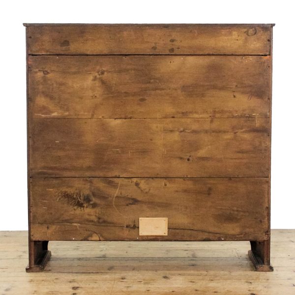 M-6399 Antique Edwardian Mahogany Freestanding Bookcase penderyn antiques (2)