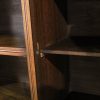 M-6399 Antique Edwardian Mahogany Freestanding Bookcase penderyn antiques (6)