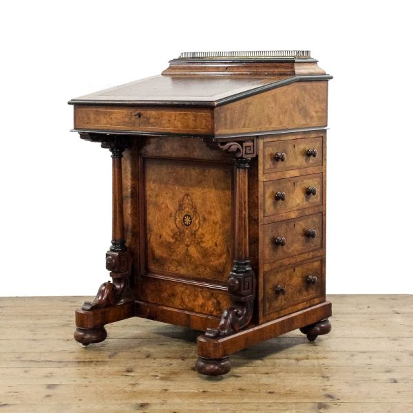 M-6415 Antique Walnut Davenport Desk penderyn antiques (1)
