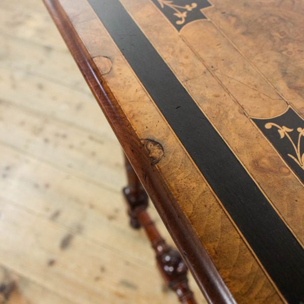 M-6416 Antique Walnut Centre Table penderyn antiques (7)