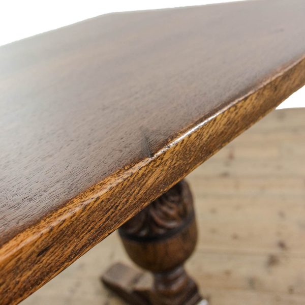 M-6429 Antique 17th Century Style Oak Refectory Table penderyn antiques (8)