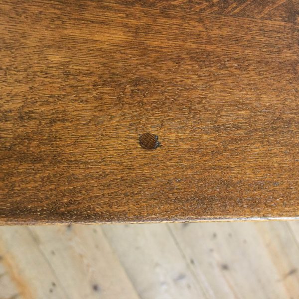 M-6429 Antique 17th Century Style Oak Refectory Table penderyn antiques (9)