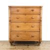 M-6442 Large Antique Pine Chest of Drawers penderyn antiques (1)