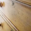 M-6442 Large Antique Pine Chest of Drawers penderyn antiques (7)