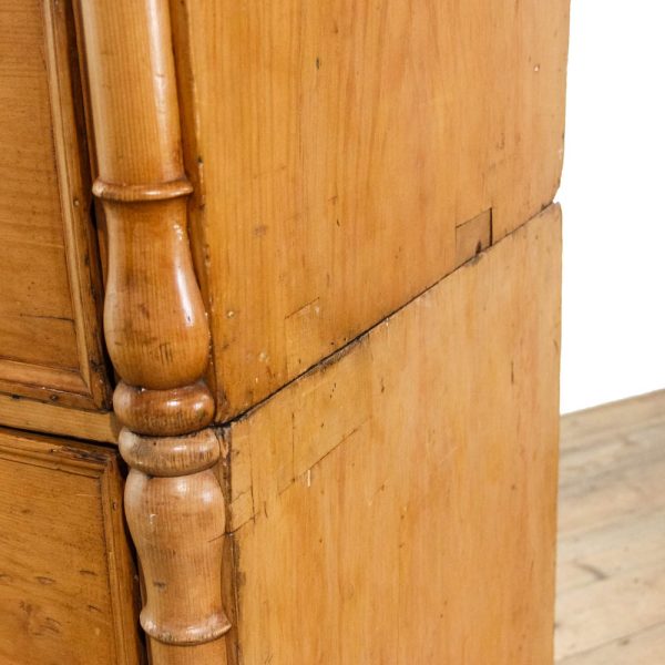 M-6442 Large Antique Pine Chest of Drawers penderyn antiques (8)