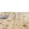 M-6444 Antique Pine Metal Bound Chest penderyn antiques (15)