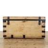 M-6444 Antique Pine Metal Bound Chest penderyn antiques 2